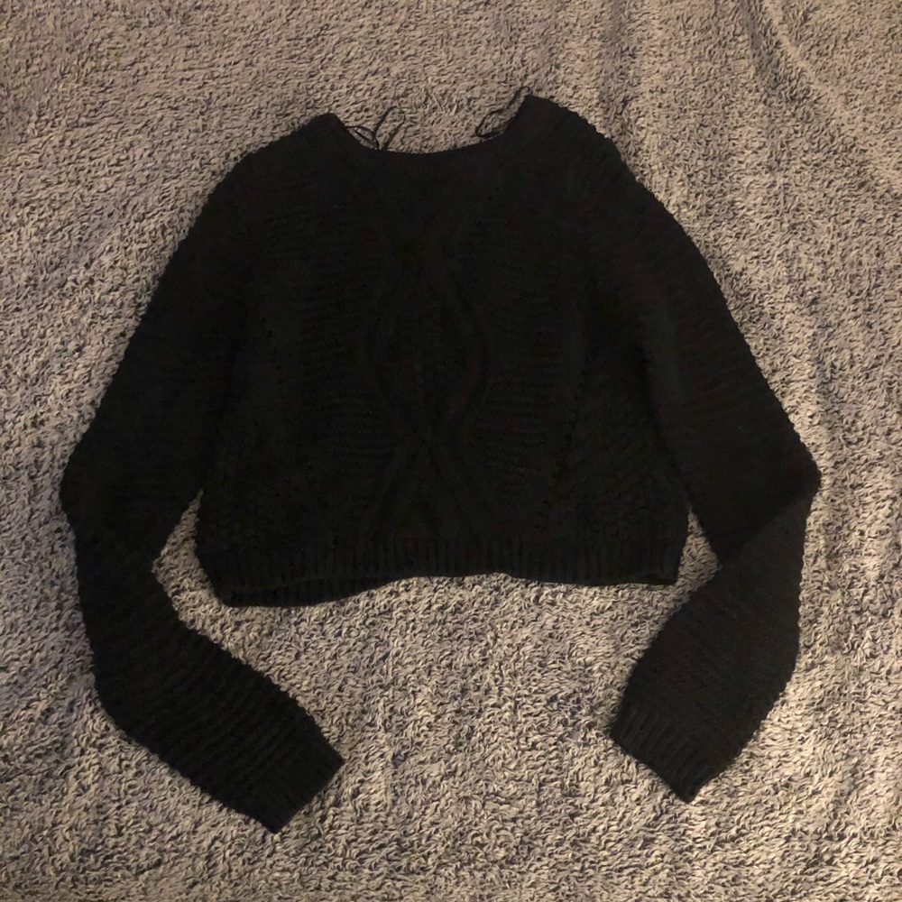 Black Knot Sweater
